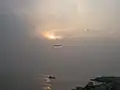 Blick über das Marmarameer aus Yeşilköy