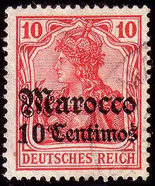 …Marokko, ab 1. Oktober 1900