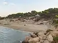 "Plage de Sainte-Croix" im Osten des Ortes