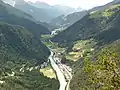 Vom Inntalblick nahe der Norbertshöhe auf Martina geschaut