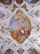 Deckenfresko im St.&nbsp;Martinsmünster
