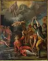 Martyrium des hl. Stephan, Öl auf Kupfer, Accademia Ligustica di Belle Arti, Genua