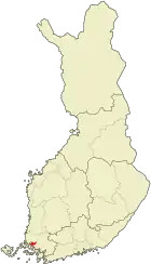 Lage von Masku in Finnland