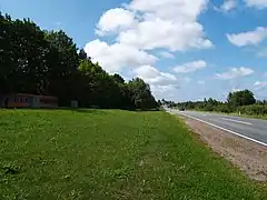 Massengrab nahe Irinowka bei Kilometer 30