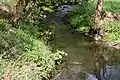 Der Masselbach an der Hüttenmühle von Alsbach