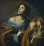 Hl. Agnes, Museu Nacional d’Art de Catalunya, Barcelona