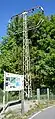 Tragmast in Lauchhammer-Ost