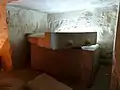 Sarkophag aus Rosengranit