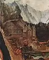 Ehemaliges Kloster Rupertsberg auf dem linken Ufer der Nahe