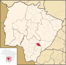 Lage von Angélica in Mato Grosso do Sul