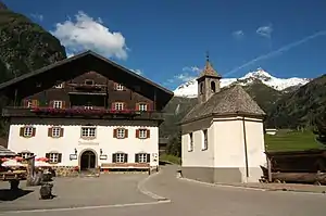 Matreier Tauernhaus am Ende des Tauerntals