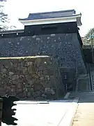 Nachgebauter Taiko-Wachturm