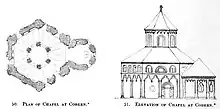 Matthiaskapelle - Grundriss und Aufriss