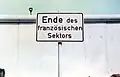 Sektorengrenze in Heiligensee, 1982