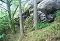 Stützmauer – Wohngebäude