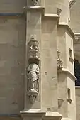 Figurennische am Glockenturm