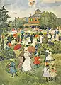 Franklin Park Boston, 1895–1898