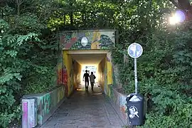 Öffnung auf der Ostseite