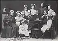 Max Cronenberg mit seiner Familie (1908)