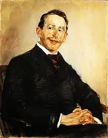 Max Liebermann: Porträt Dr. Max Linde (1897)