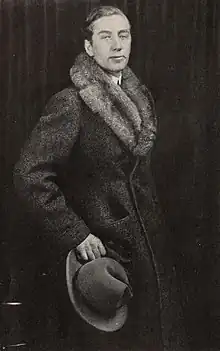 Bild des aus Dänemark stammenden US-amerikanischen Art-Direktor, aufgenommen im Mai 1923