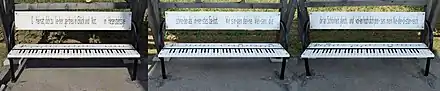 Musikbänke bei der Warte