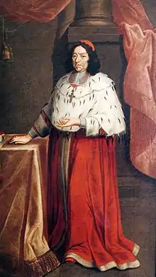Lebensgroßes Bildnis von Maximilian Heinrich (heute im Sauerlandmuseum in Arnsberg)