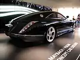 Exelero, Heckseitenansicht