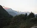 Berge bei Los Maitenes.