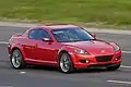 RX-8 in Fahrt