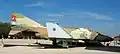 Eine F-4E Phantom II Kurnas der „Hammers“-Staffel im IAF-Museum