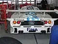 Heckansicht eines McLaren F1 GTR "Longtail" von  BMW Motorsport