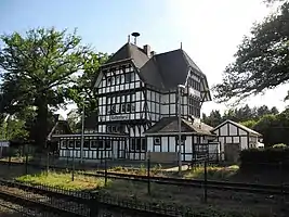 Bahnhof Kottenforst, Gleisseite