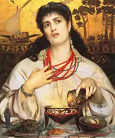 Frederick Sandys: Medea, 1866–1868, Birmingham Museum and Art Gallery