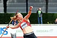 Lilli Schwarzkopf, 2006 EM-Dritte, belegte Rang&nbsp;fünf