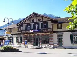 Das Bahnhofsgebäude