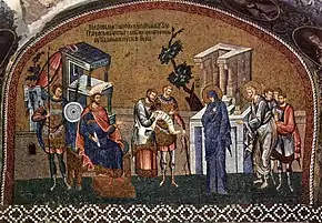 Volkszählung zur Eintreibung der Steuern vor Kyrenios (Quirinius)