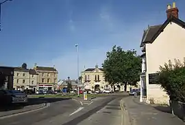Market Place with Town Hall