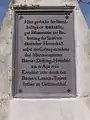 Text auf dem Fehmeraner Denkmal