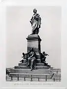 Felix Mendelssohn Bartholdy – Statue in Leipzig vor 1900