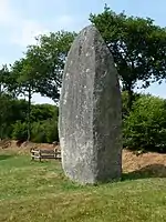 Menhir von Cailouan