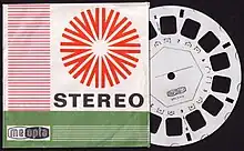 View-Master-Leerscheibe von Meopta