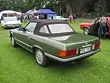 Mercedes-Benz 420 SL, Heckansicht