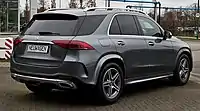 Heckansicht der AMG Line