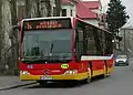 Mercedes-Benz Citaro K – Kurzer Citaro – (O&nbsp;530&nbsp;K) der 1.&nbsp;Generation nach dem Facelift in Bielsko-Biała