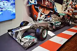 Mercedes F1 W03(Michael-Schumacher-Ausstellung der DVAG in Marburg)