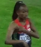 Bronzemedaillengewinnerin Mercy&nbsp;Wanjiku&nbsp;Njoroge