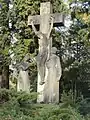 Hochkreuz auf dem Neuen Friedhof, Köln-Rodenkirchen, um 1941