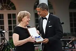 Angela Merkelam 7. Juni 2011