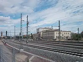 Bahnhof Merseburg, Gleisfeld nach dem Umbau (2013)